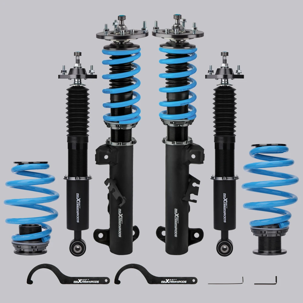Maxpeedingrods Cot6 Kit Di Abbassamento Coilovers A 24 Vie Per Bmw E36 Serie 3 91-99 Rwd Per Ammortizzatori Bmw E36 Serie 3 320I