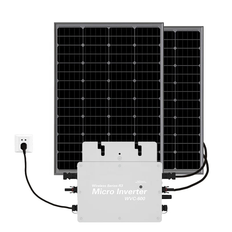 1000 W 1000 Watt Power On Grid Micro Battery Inverter 1Kw Plug-And-Play Home Energy Sistema Di Balconi Solari