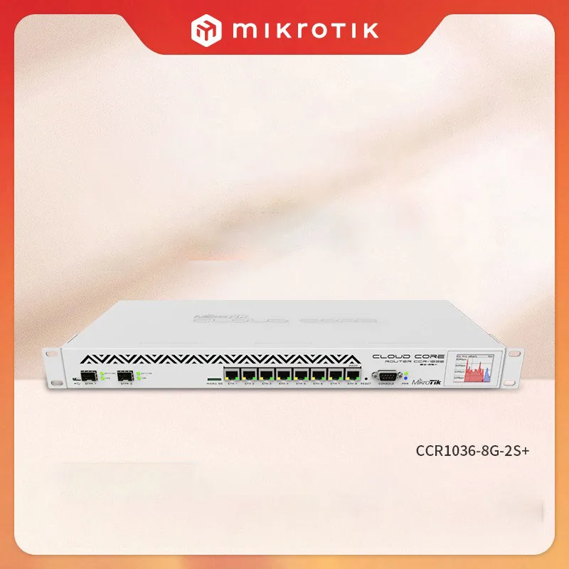 Mikrotik Ccr1036-8G-2S + 36 Core 10 Gigabit Telecom Router Ros Cablato Elettrico Doppio Di Grado Industriale