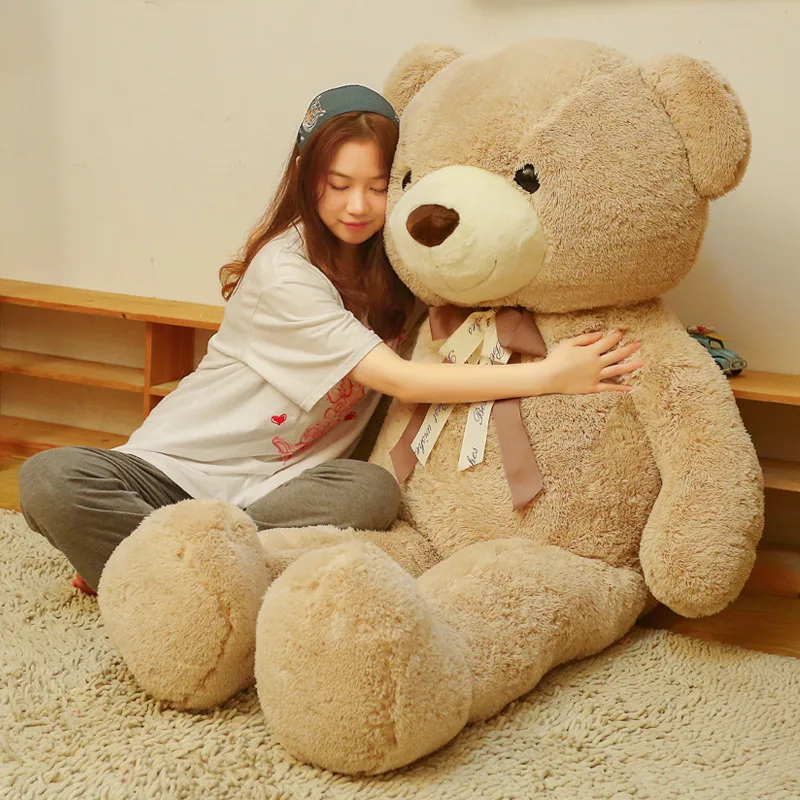 Giant Milan Teddy Bear Peluche Orsi Di Grandi Dimensioni Animali Di Peluche Baby Kids Sleeping Doll Pillow For Girls Regali Di San Valentino