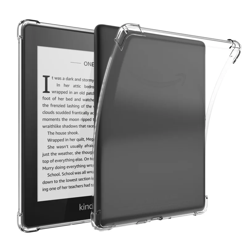 Per Kindle Paperwhite 5 4 3 2 1 Scribe 2022 Hd8 Fire 7 Oasis Case Clear Crystal Antiurto Air-Bag Soft Tablet Cover Shell Funda