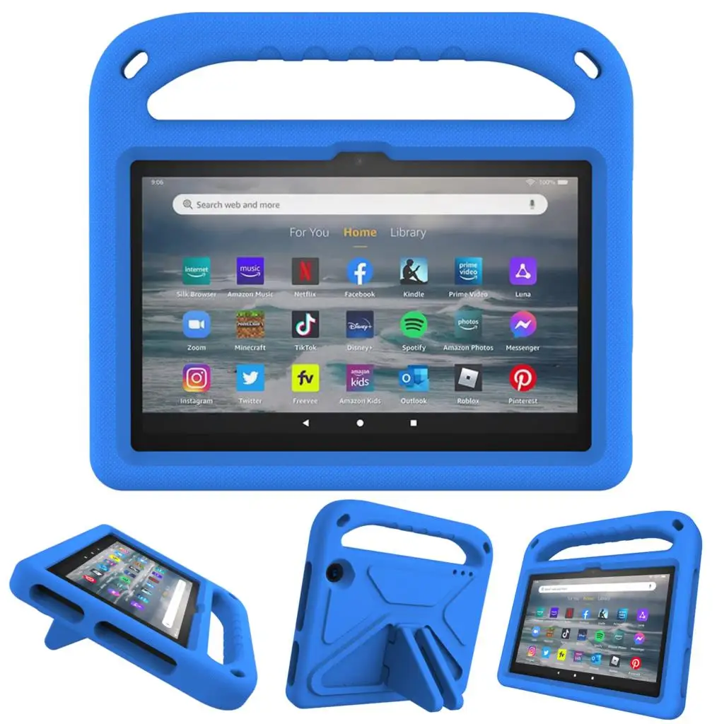 Per Amazon Kindle Fire 7 2022 7.0 Pollici Full Body Antiurto Per Bambini Eva Con Custodia Per Tablet Amazon Hd 7 Hd7 2022