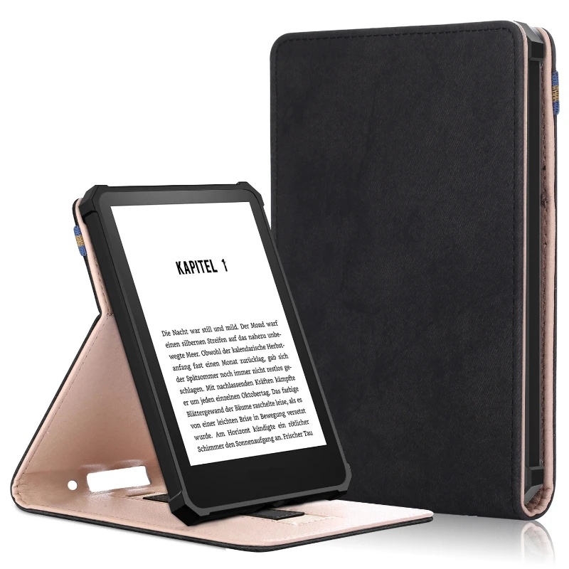 Per Kindle Paperwhite 11Th Generation Case 2022 Solid Cover Funda Funda Para Kindle De 6 Pulgadas C2V2L3 Flip Shell Antiurto