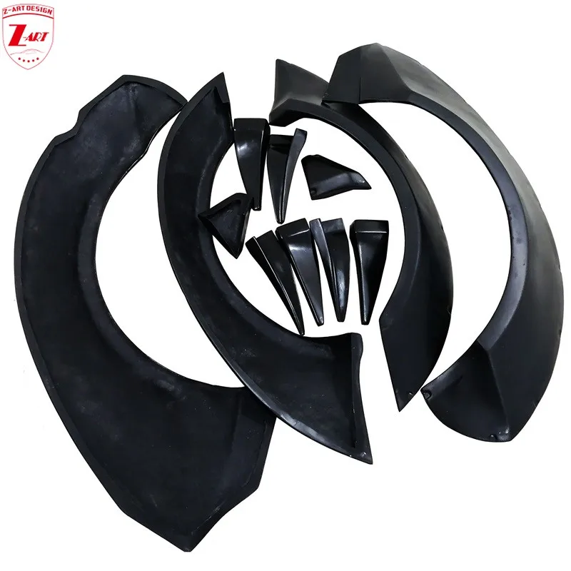 Z-Art 2012-2016 Per Chevrolet Camaro Wide Body Kit Per Camaro Wide Wheel Sopracciglio Per Camaro Fender Flar Retrofit Parafango Ruota