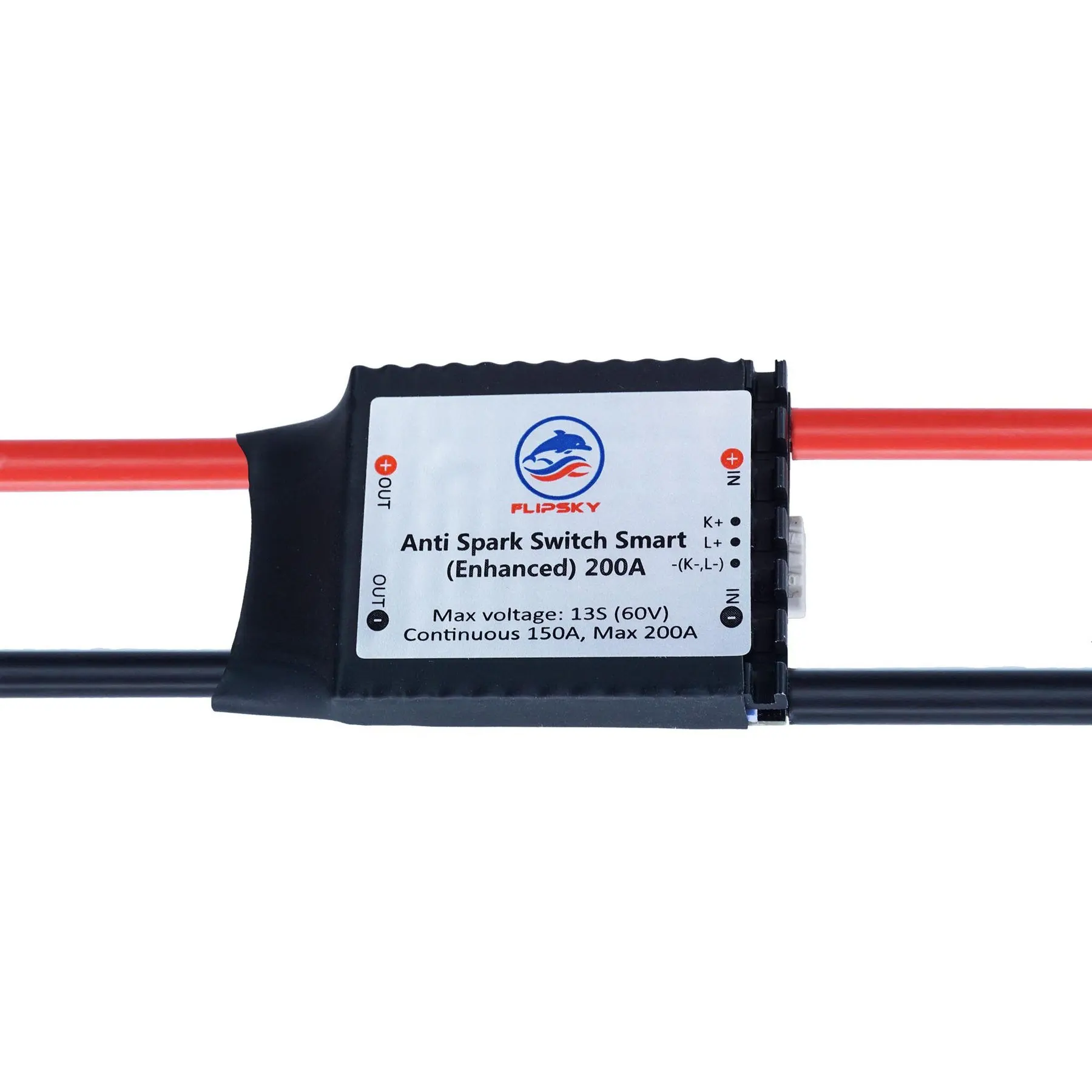 Flipsky Interruttore Anti-Scintilla Smart Enhanced 200A Versione Per Skateboard Elettrico/Esk8/ Ebike/Scooter/Robot Esc Interruttore Automatico