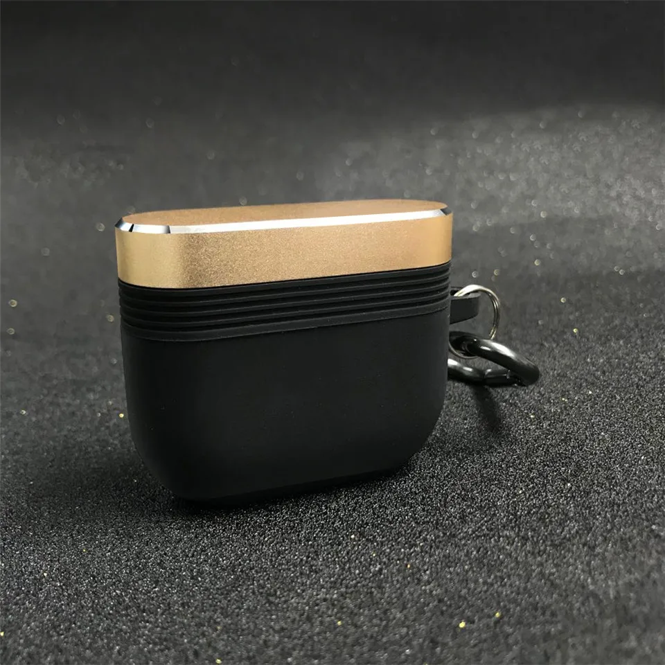Per Apple Airpods Pro Case Luxury Metal Air Pods Accessori Per Auricolari Con Portachiavi Airpod Funda Protector Per Custodie Airpodspro