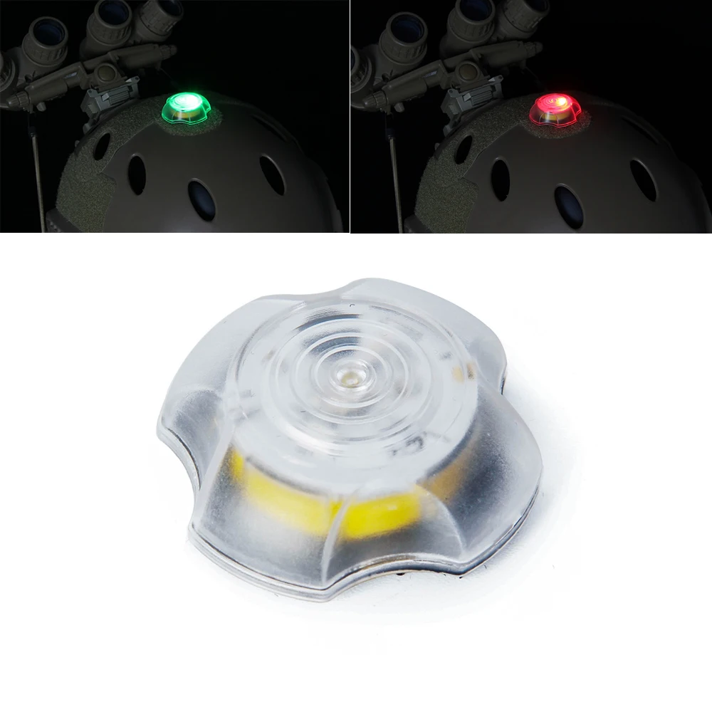 Tactical Helmet Light Signal Lamp Survival Light Hunting Airsoft Paintball Outdoor Cycling Fishing Sport Accessori