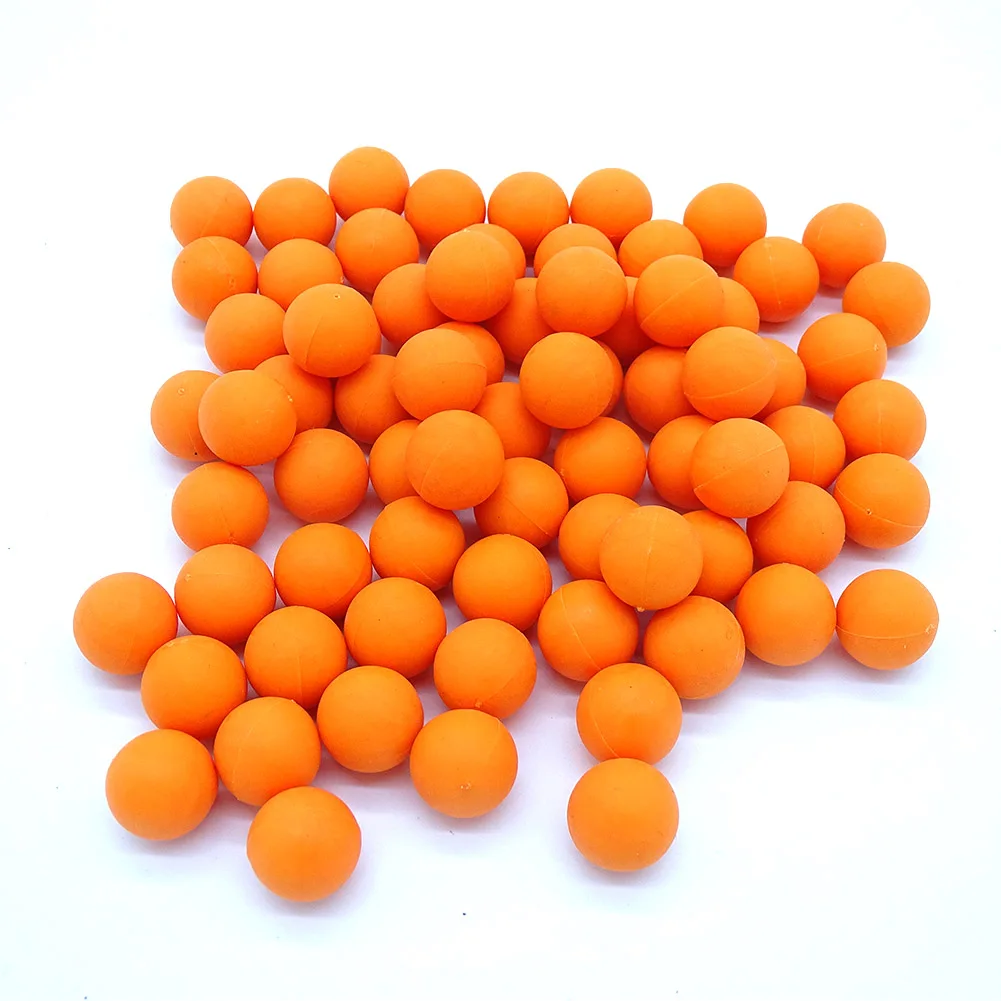 . 68 Caliber Rubber Paintball 0.68Cal Training Ball 100Pcs 200Pcs Palla Da Tiro Con Pistola Paintball Riutilizzabile