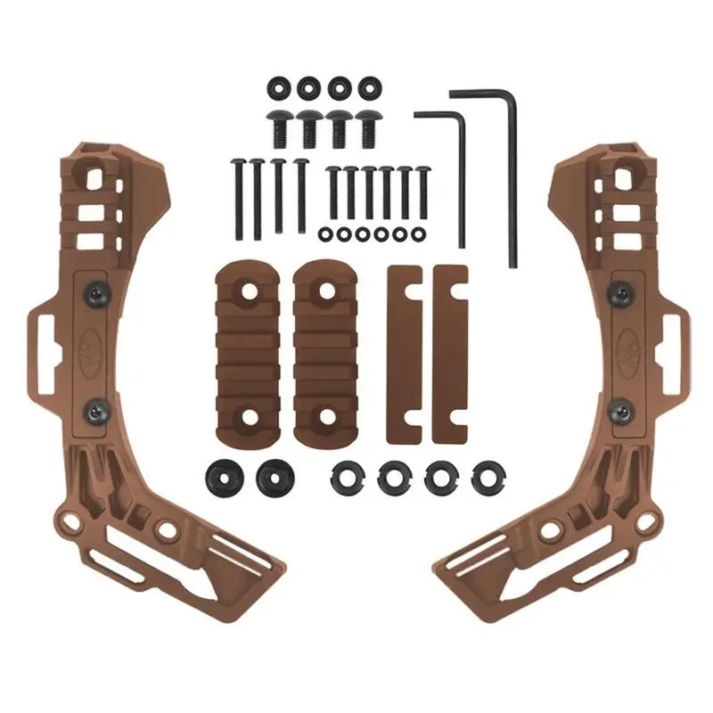 Caschi Adattatore Per Montaggio Su Sponde Laterali Con Cordino Per Ops Caschi Core Caccia Tattiche Legionarie Accessori Per Caschi Paintball