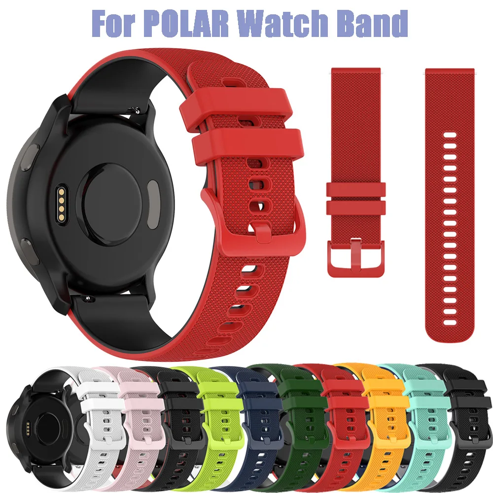 Cinturino Sportivo Per Polar Grit X Pro Titan/X Pro/Vantage M/M2 Cinturino Quickfit In Silicone Da 22Mm Per Cinturino Polar Grit X Ignite 2