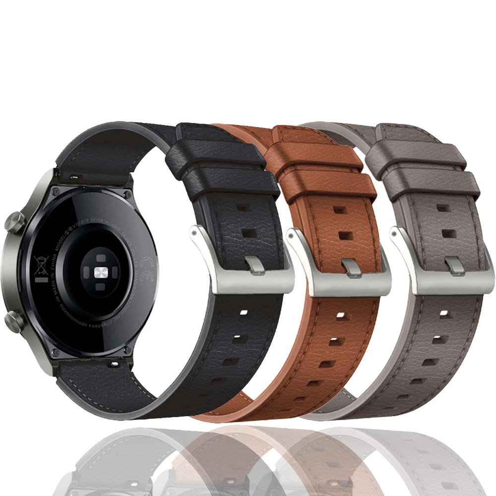 Cinturino Da Polso Per Polar Vantage M M2 M3 Cinturino In Vera Pelle Bracciale 22Mm Cinturini Per Polar Grit X Pro Titan Straps