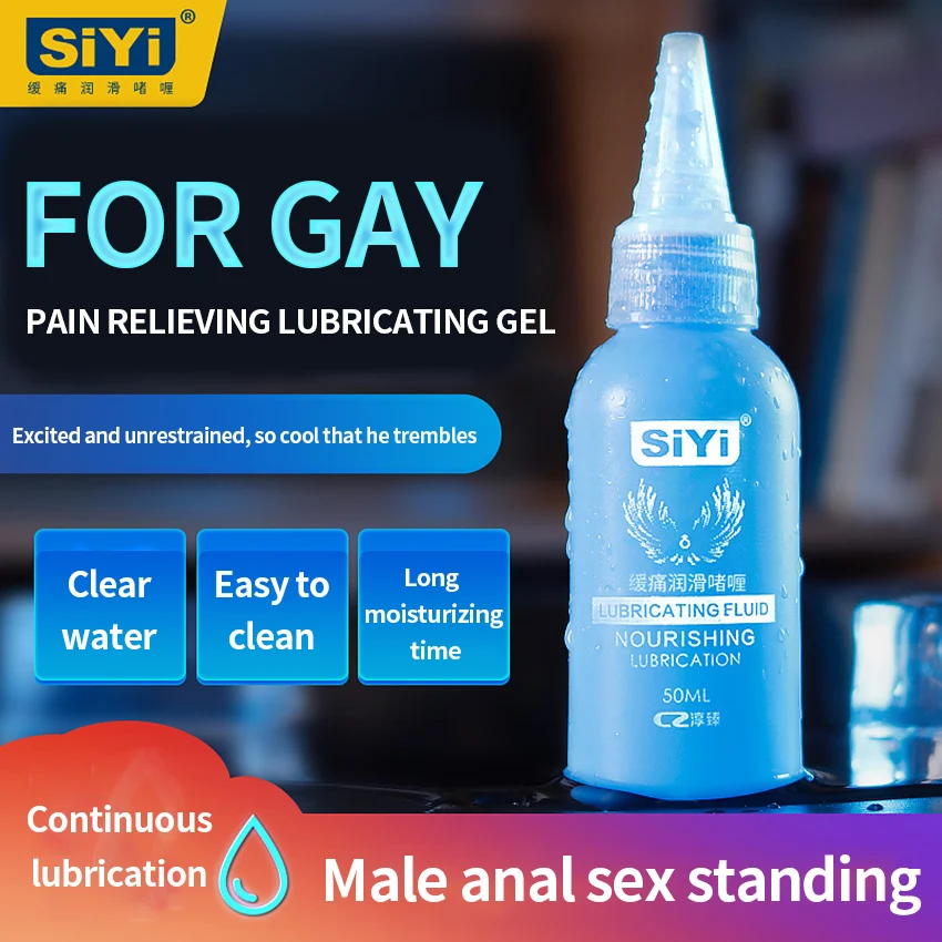 Lubrificante Anale Per Dolore Maschio Gay Lubrificazione Analgesica Donne Solubili In Acqua Gel Lubrificante Vaginale E Anale Prodotti Del Sesso Per A