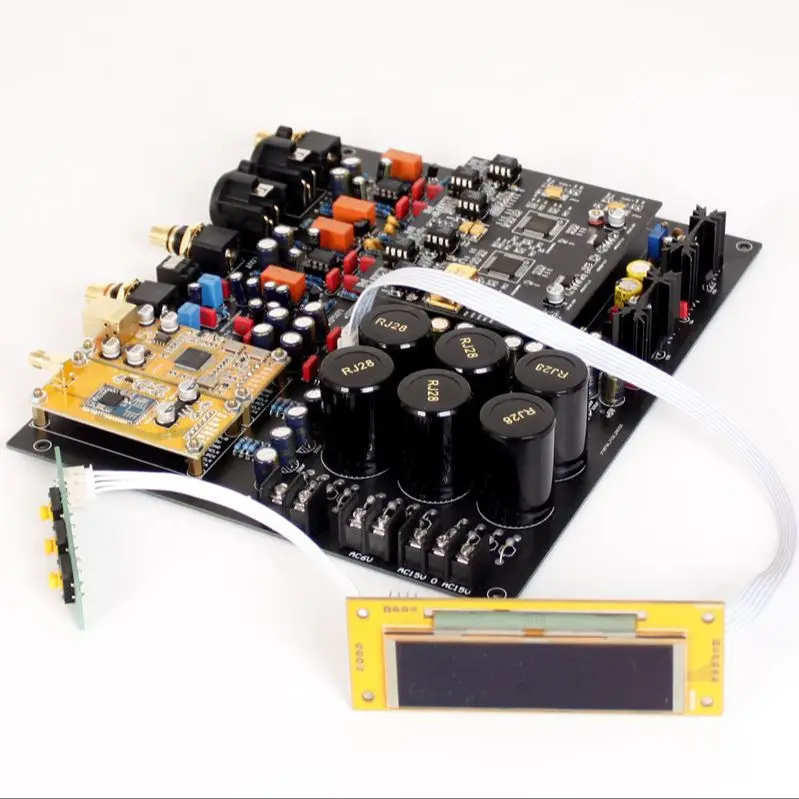 Nuovo Es9038Pro Dual Chip Csr8675 Aptx Bluetooth 5.0 Scheda Di Decodifica Dual Op Amp Jrc5532 E Single Op Amp Op07