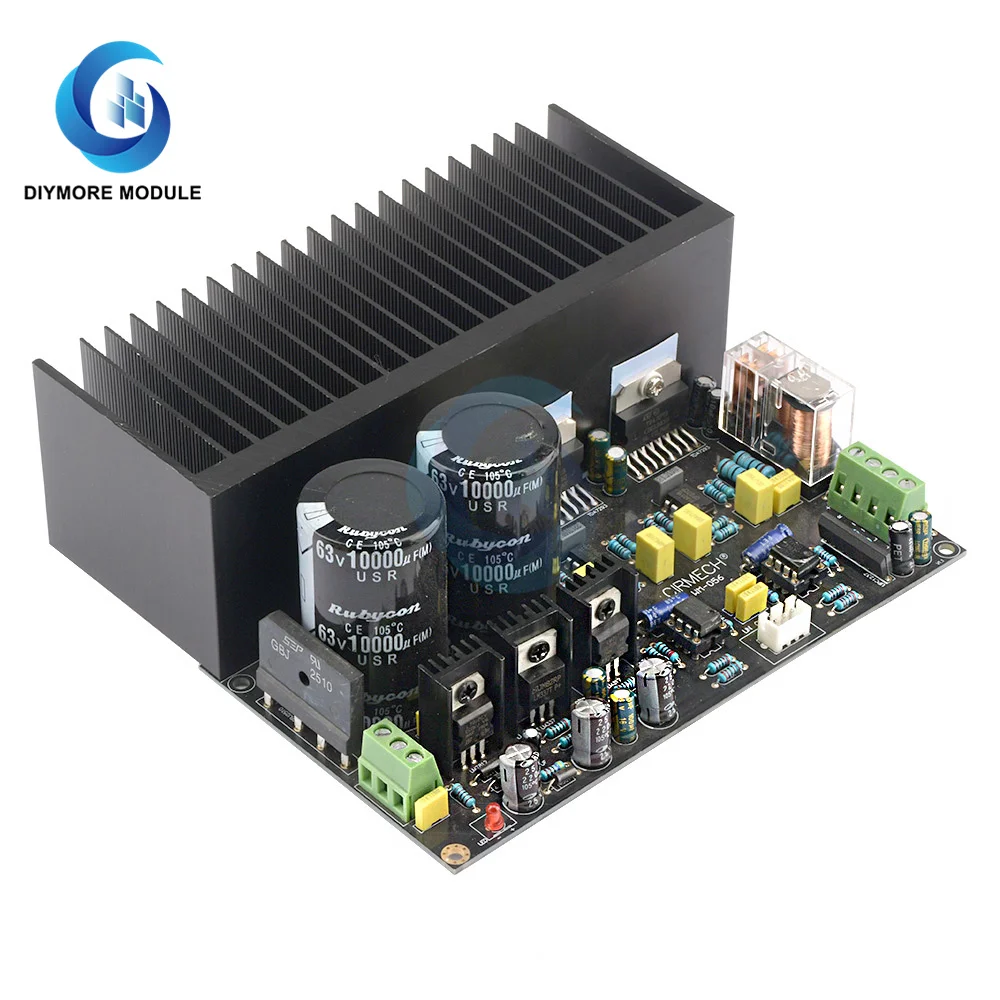 Tda7293 Dc Servo Auido Scheda Amplificatore Di Potenza 100W + 100W Tda 7293 Op07 Ne5534 Amplificatori Ad Alta Potenza Per Sistema Audio Domestico