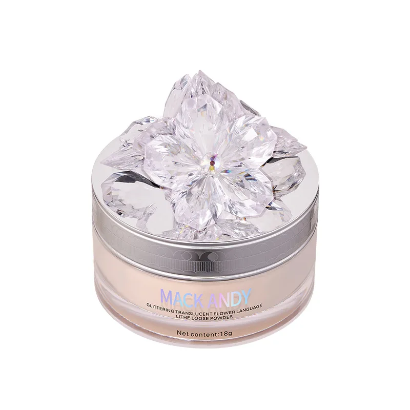 Mack Andy Cipria Sfusa Originale Con Soffio Waterproof Matte Setting Powder Finish Trucco Oil-Control Cosmetici Professionali