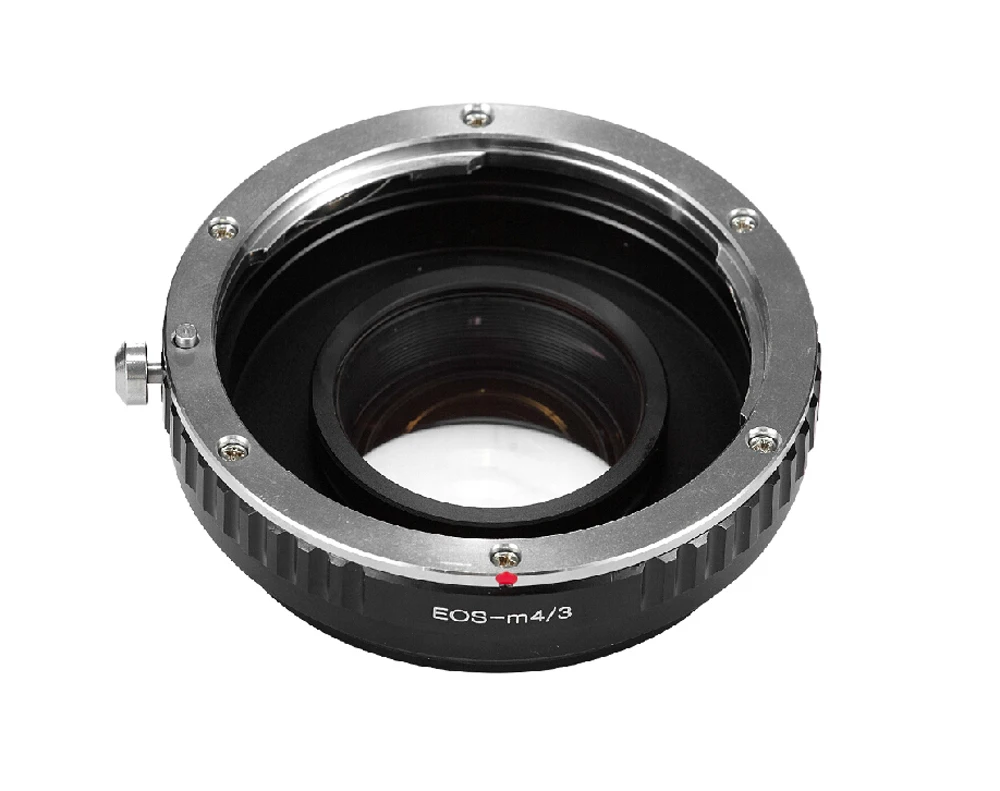 Focal Reducer Speed Booster Turbo Adattatore Obiettivo Per Canon Ef Eos Lente Per M4/3 Mft Gf5 Gf6 Gx1 Gx7 Em5 Gh4 Gh3 Bmpcc