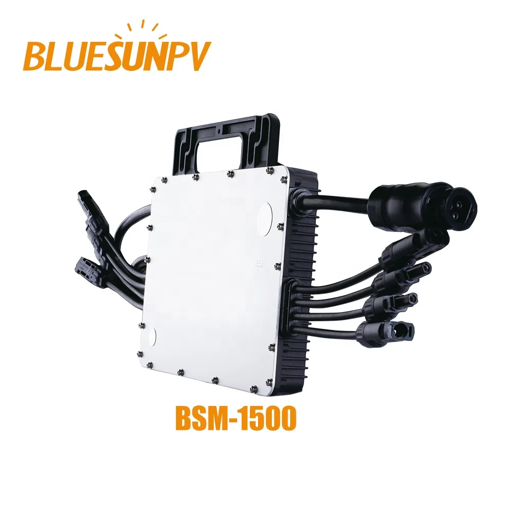 Bluesunpv Microinversor 1500 Inverter Usa 1500 Watt Microinverter Grid Tie 1500 W 1200W