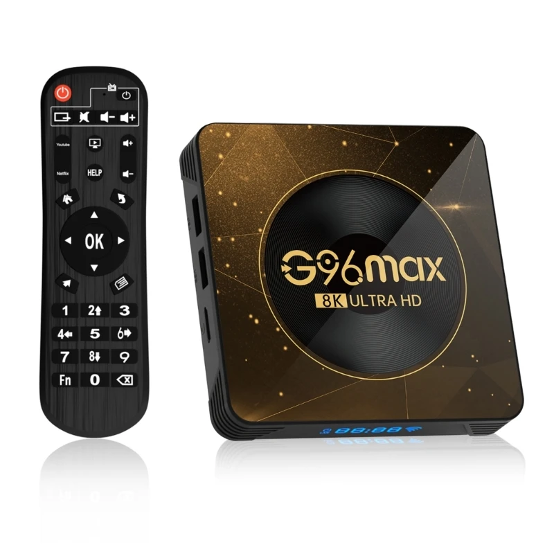 G96Max Rk3528 Box Android13.0 8K 2.4G/5G Dual Bands Wifi Media Player Drop Shipping