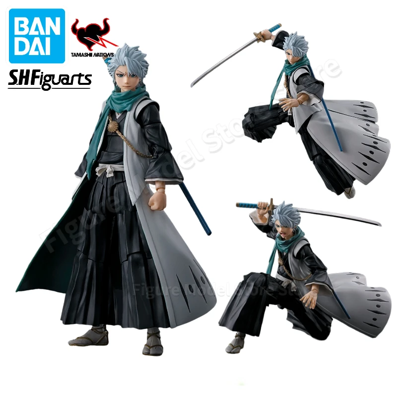 Bandai S.H.Figuarts Shf Bleach Hitsugaya Toushirou Anime Action Figures Giocattoli Modelli Collettore