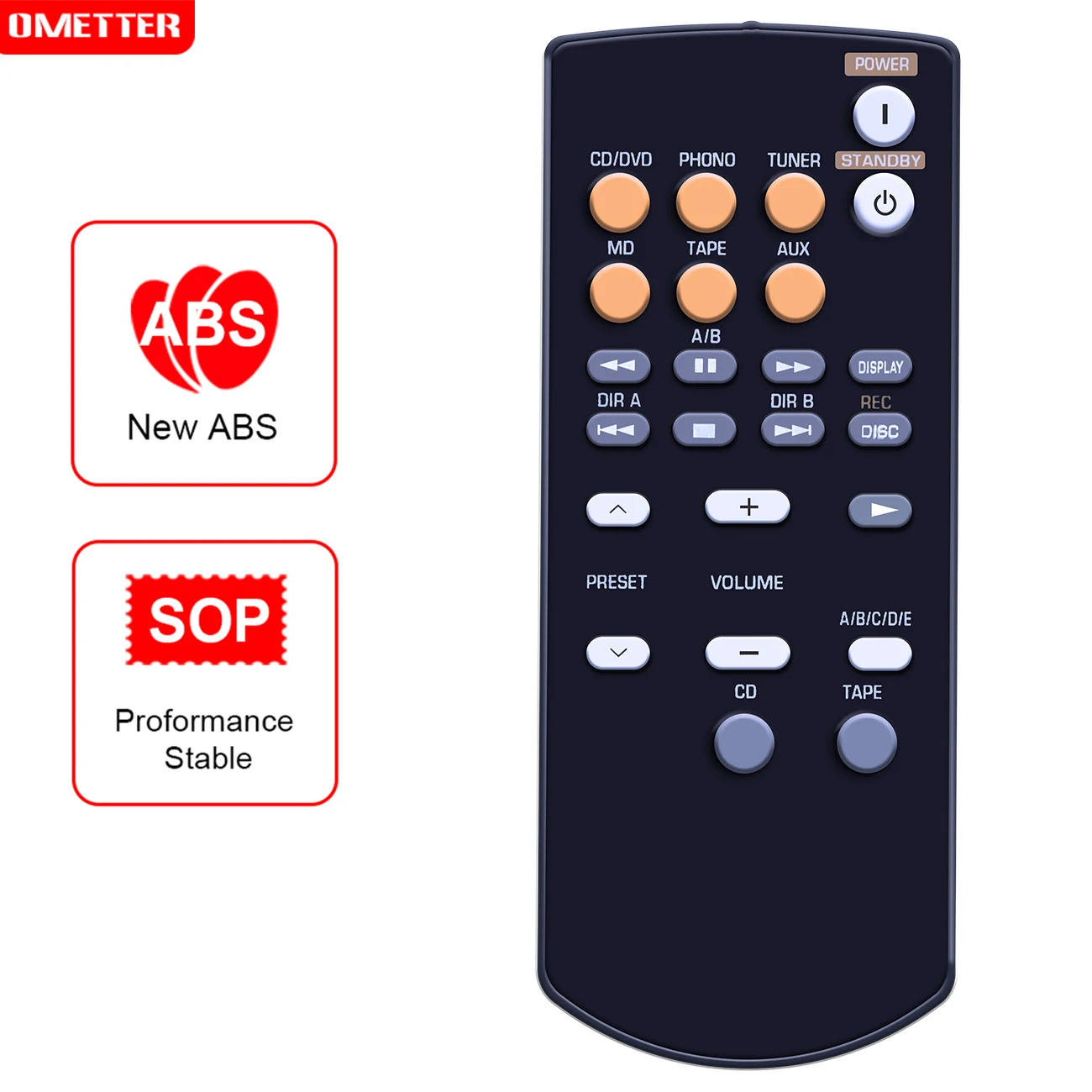 Nuovo Rax15 Wf67620 Sostituire Il Telecomando Per Amplificatore Stereo Yamaha Ax-397 Ax-497 Ax397