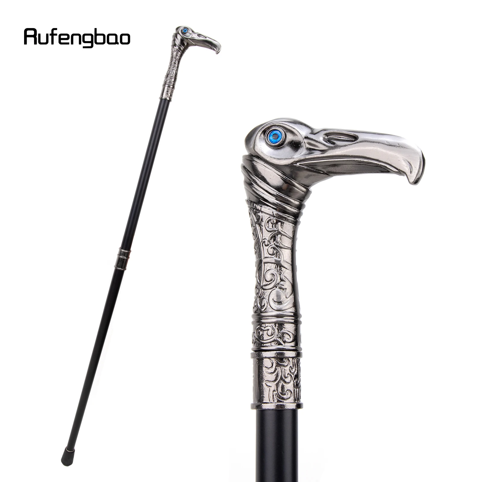 Bastone Da Passeggio Di Lusso Con Testa Di Aquila Bastone Da Passeggio Decorativo Elegante Canna Da Cosplay In Lega Crosier Bastone Da Passeggio Vinta