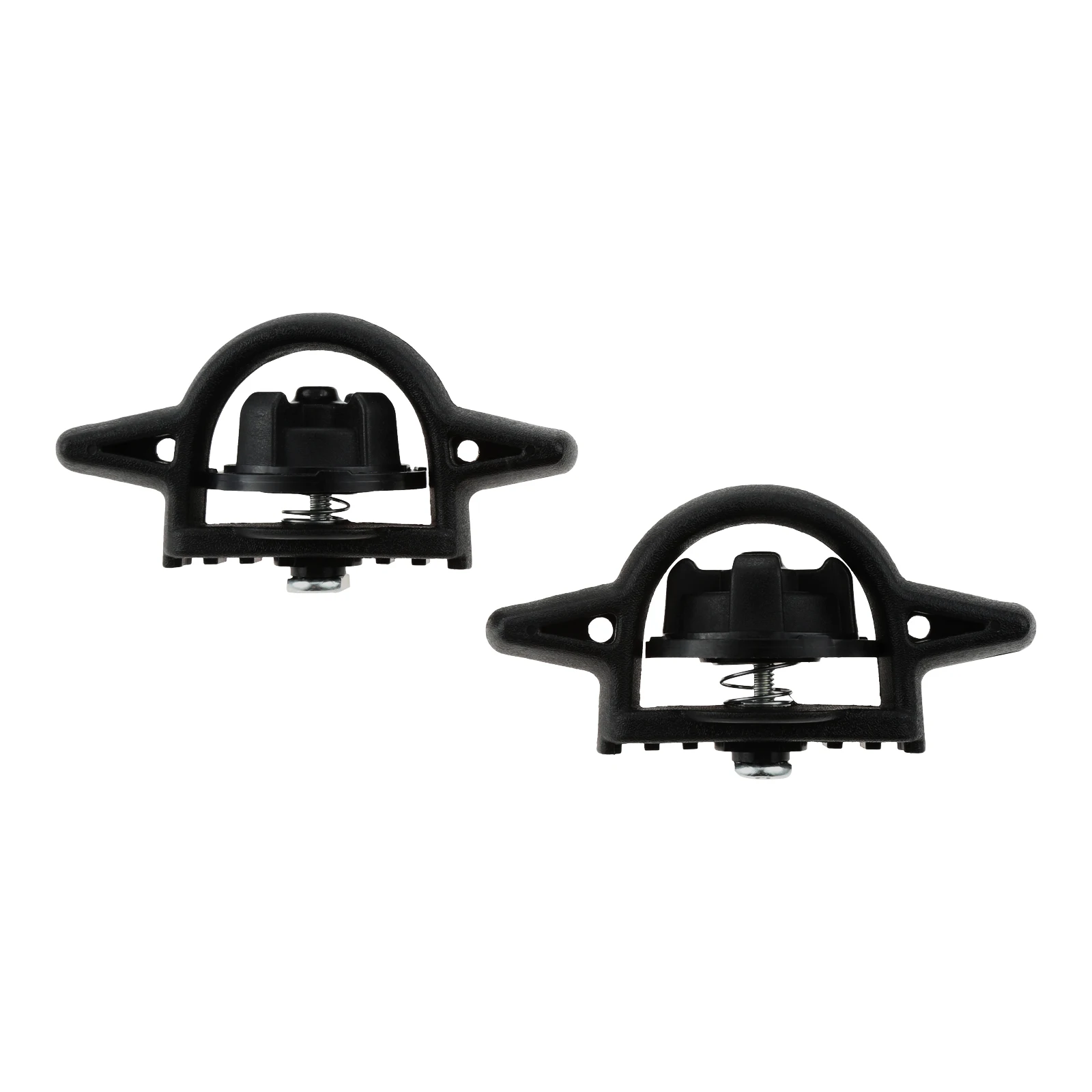 2Pcs Car Tie Down Ancore Bed Cleat Pt278-35112 Per Toyota Tacoma Tundra Jeep Gladiator Ram Rail System Accessori Auto Neri