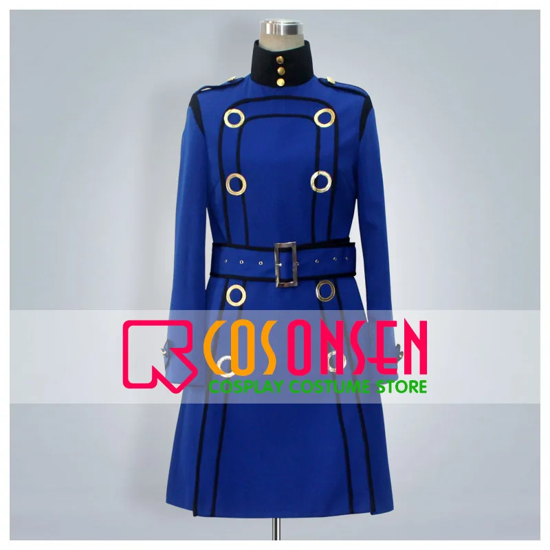 Cosplayx4 Shin Megami Tensei Persona 4 Marguerite Blue Coat Costume Cosplay Tutte Le Taglie