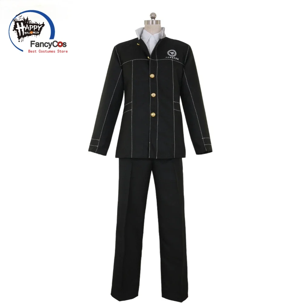 Anime Persona 4 Yu Narukami Cosplay Uniforme Costumi Cosplay Megami Tensei Shin Megami Tensei Uniforme Scolastica Carnevale Di Halloween