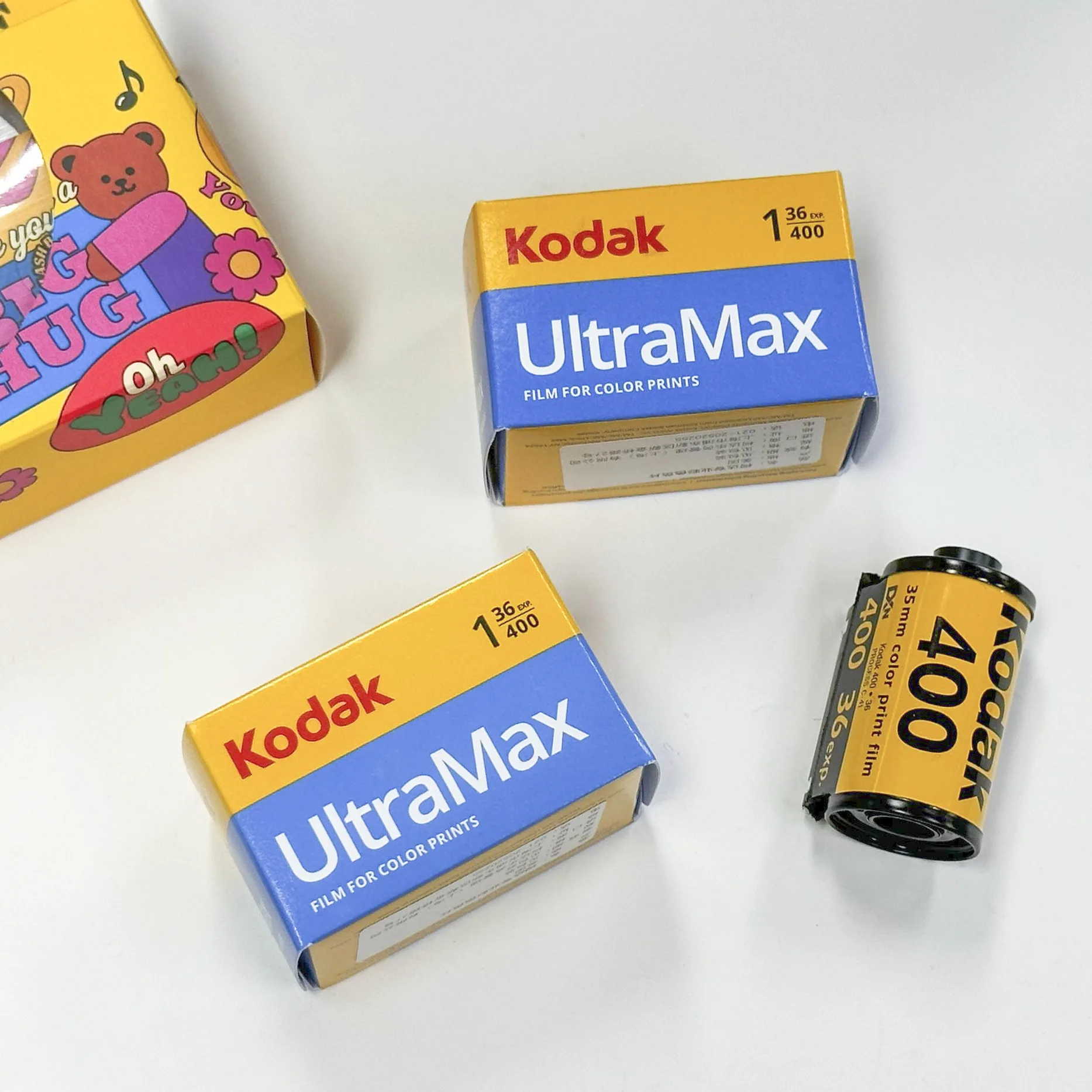 Nuovo Kodak Ultramax 400 Film 135 35Mm Pellicola A Colori 36 Fogli Per Esposizione In Rotolo Per Telecamera Kodak Film M35/M38/Fujifilm Film Camera