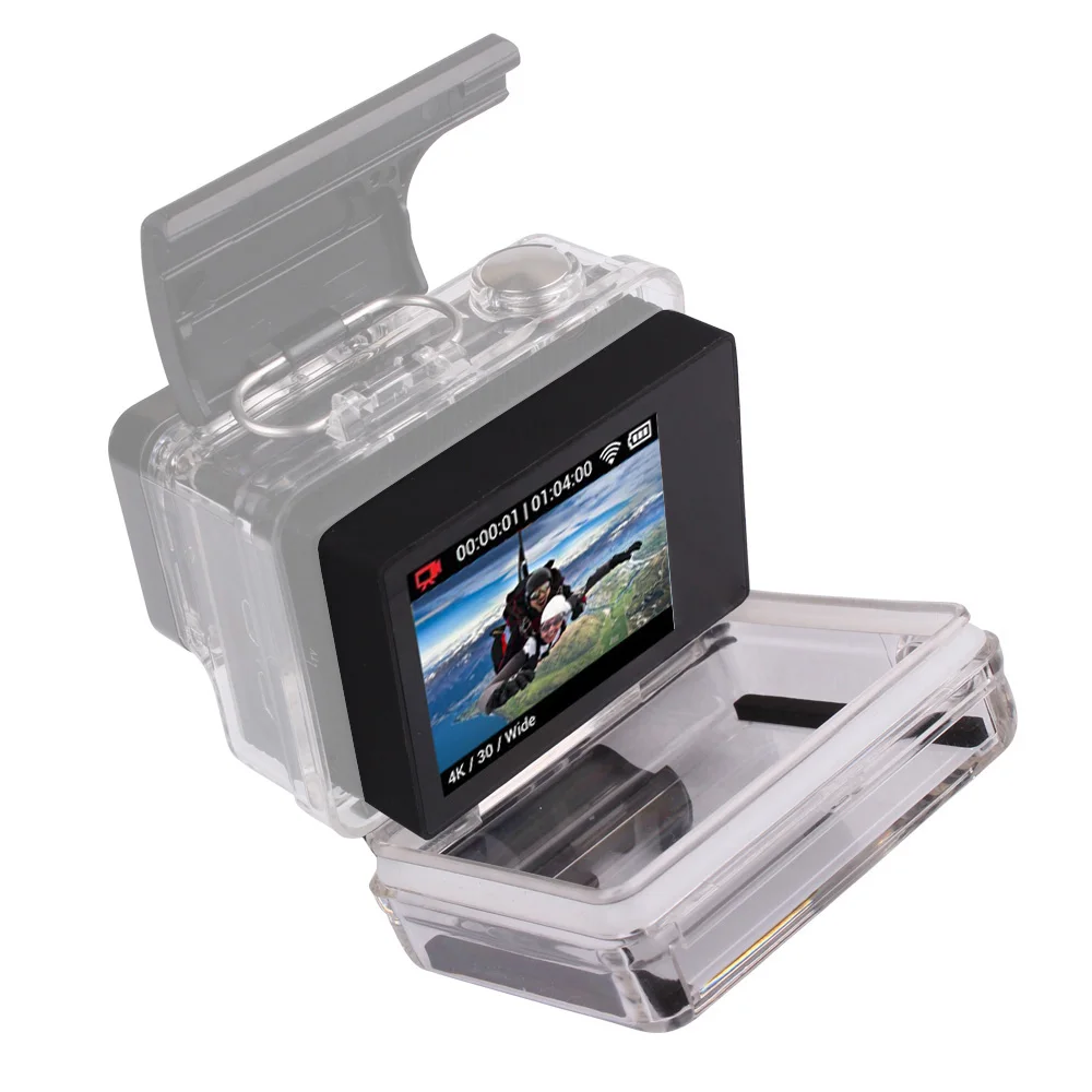 Per Gopro Bacpac Display Lcd Monitor Go Pro Hero 3 3 + 4 Schermo Lcd Bacpac + Cover Posteriore Per Gopro Hero 3 3 + 4 Accessori