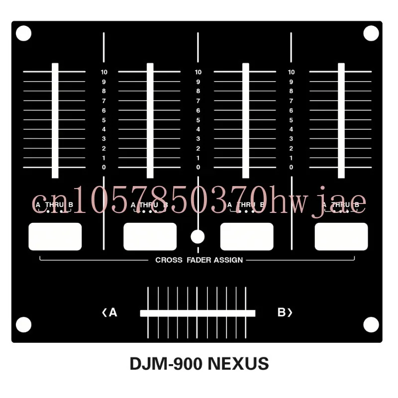 Pioneer Mixer Djm-900 Nexus Srt Nxs2 Skin Pusher Panel Pellicola Protettiva