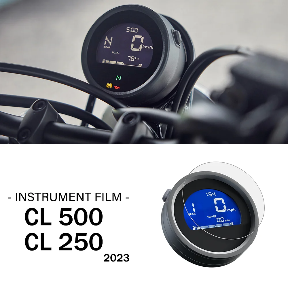 Accessori Per Honda Cl500 Cl250 Pellicola Per Strumenti Di Motocicletta Protezione Dello Schermo Del Cruscotto Da Graffi Pannello Strumenti Cl 250 / 5