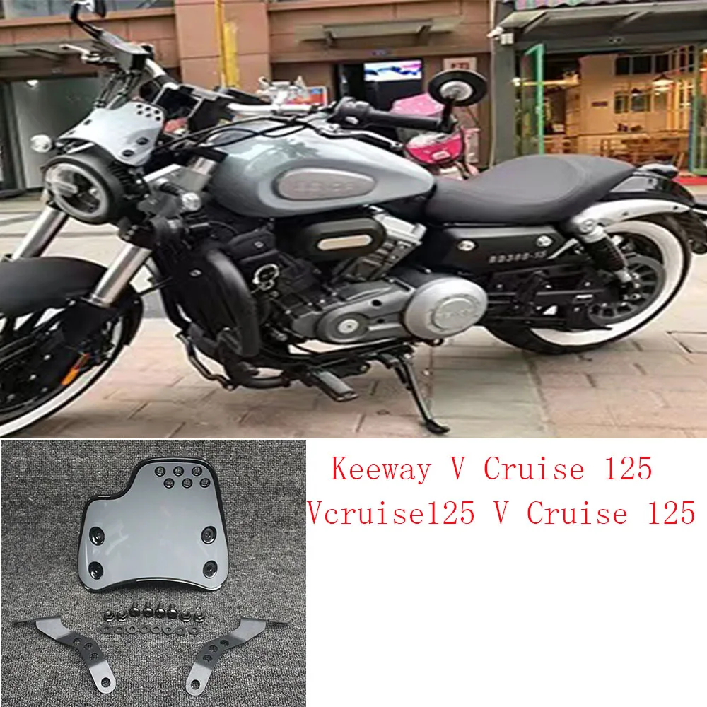 Fit Keeway V Cruise 125 Parabrezza Stile Retrò Moto Applicare Per Keeway V Cruise 125 Vcruise125 V Cruise 125