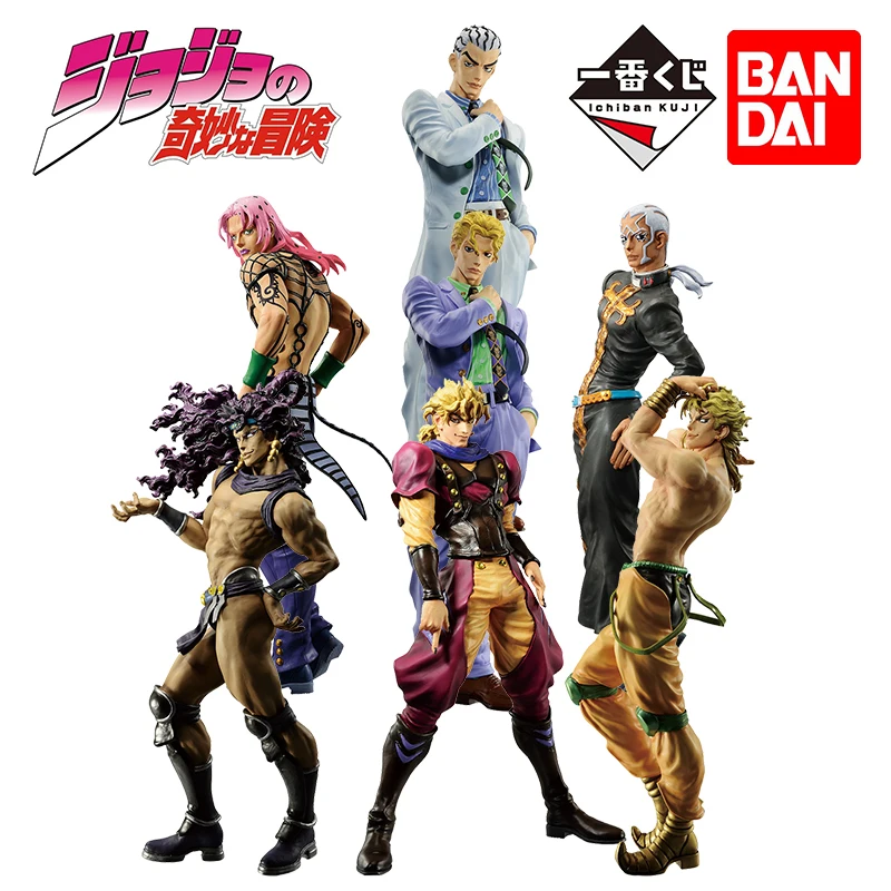Bandai Original Banpresto Ichiban Kuji Jojo Bizarre Adventure Kira Yoshikage Kars Dio Brando Diavolo Henry Pucci Anime Figure
