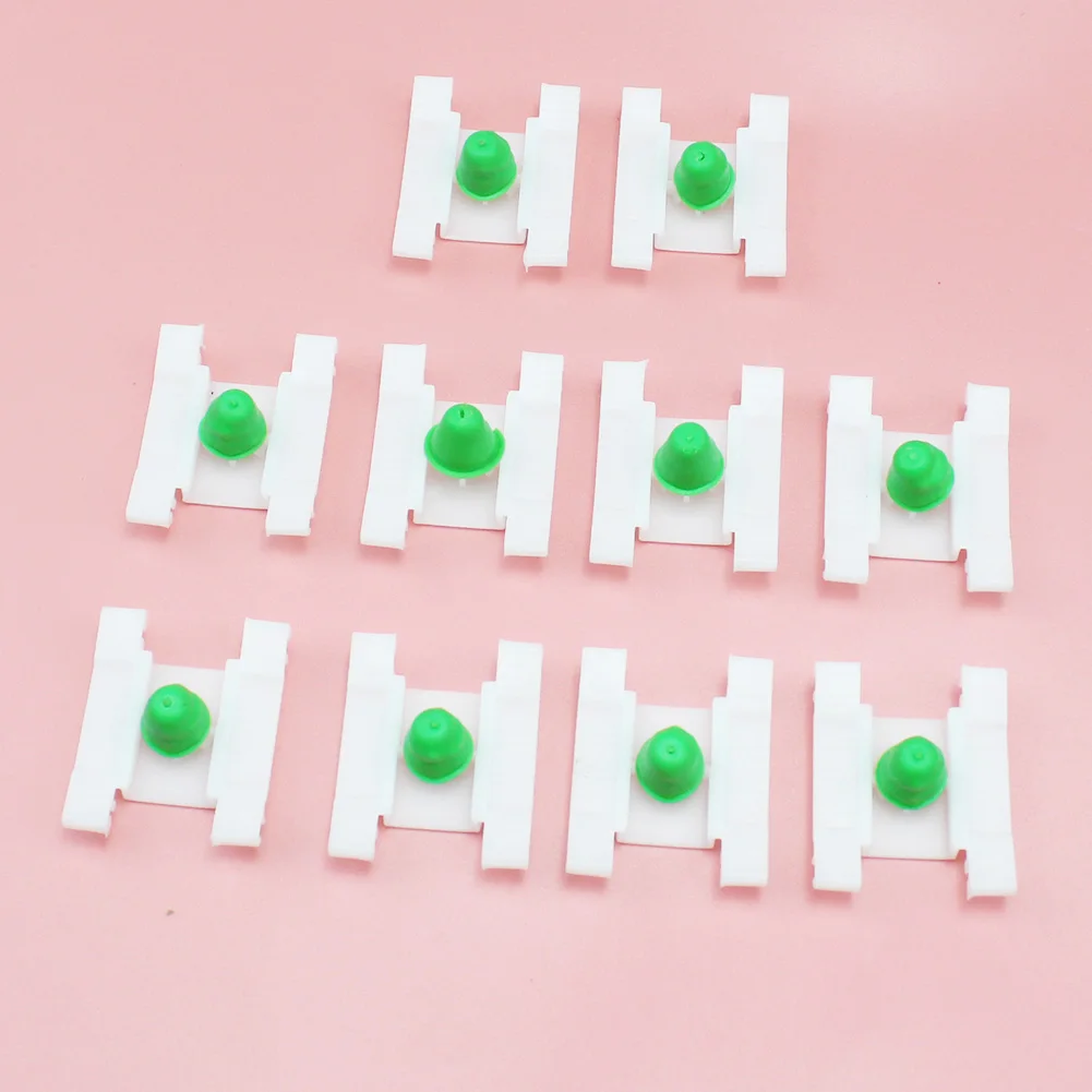 10X Per Vw Golf 3 Golf Cabrio Trim Paraurti Clip Di Fissaggio 1H0853585B