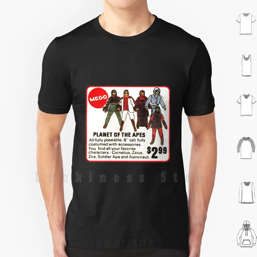 Mego Planet Of The Apes Action Figures T Shirt Uomo Cotone Cotone S - 6Xl Planet Of The Apes Mego Action Figures Giocattoli Zaius