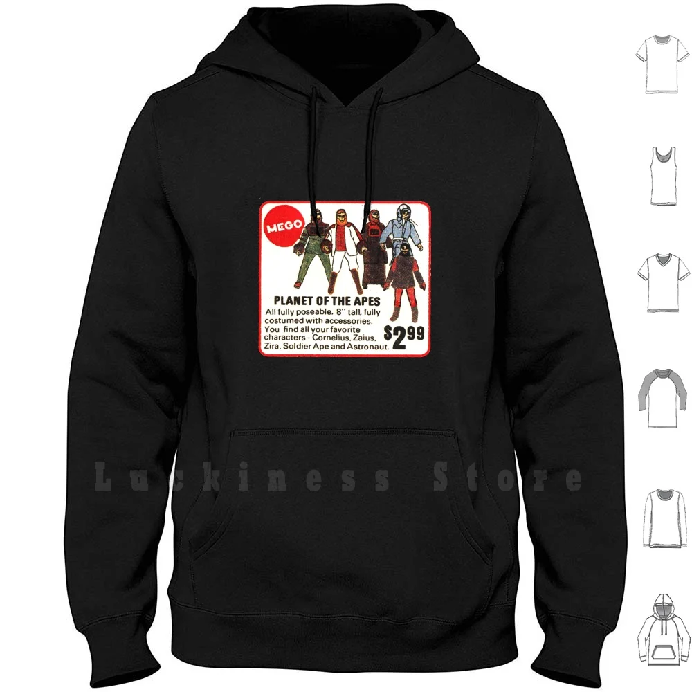 Mego Planet Of The Apes Action Figures Felpe Con Cappuccio Planet Of The Apes Mego Action Figures Giocattoli Zaius