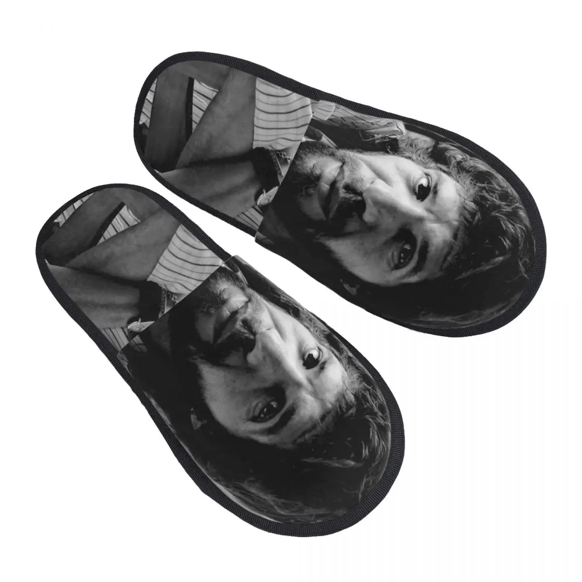 Camaron De La Isla House Pantofole Donna Soft Memory Foam Musicista Flamenco Singer Slip On Spa Slipper Shoes