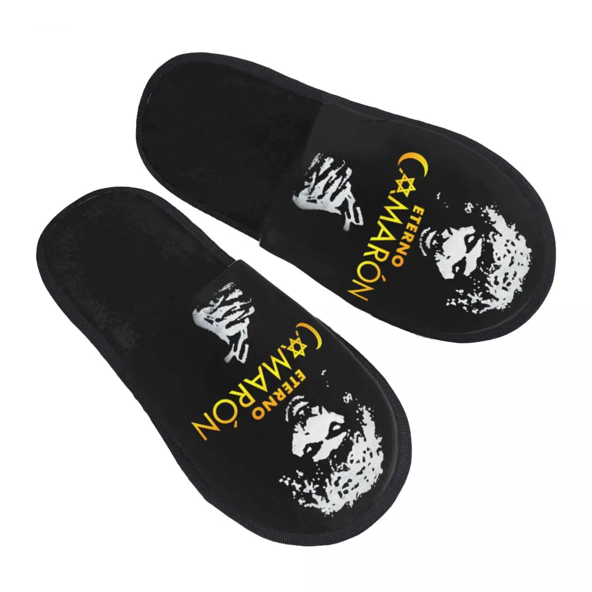 Camaron De La Isla Island Gambero Accogliente Scuff Con Pantofole In Memory Foam Donna Flamenco Singer Spa House Shoes