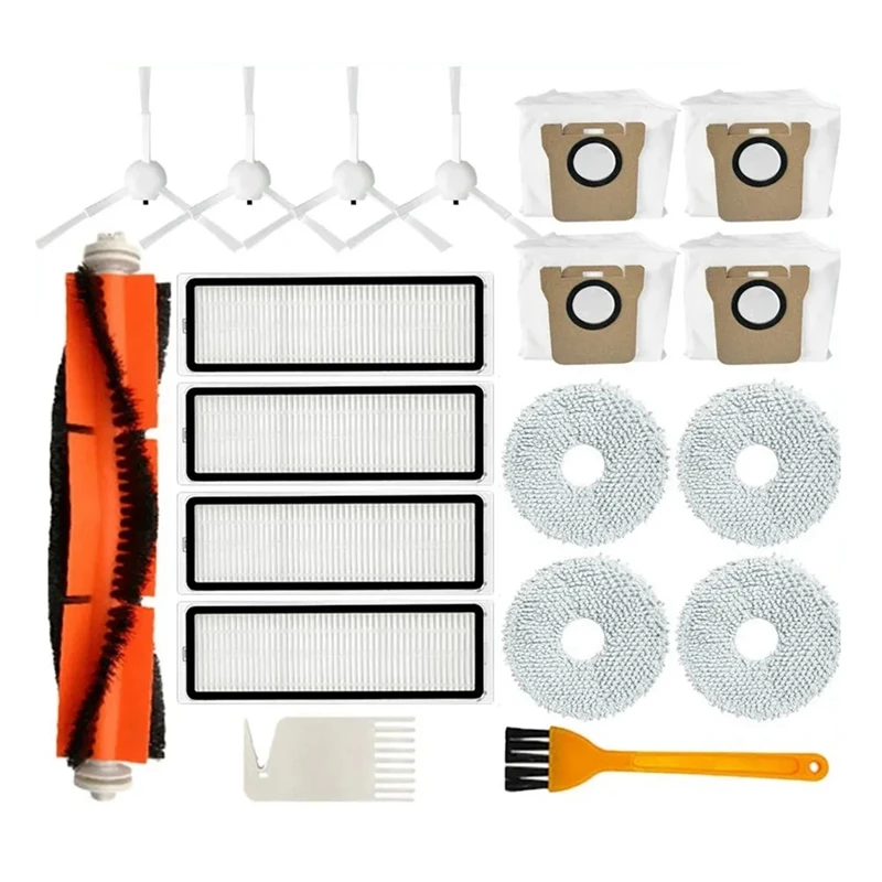 Per Xiaomi Robot Vacuum X10 + X10 Plus B101Gl Accessori Hepa Filter Dust Bag Rag Mop Stand Dust Box