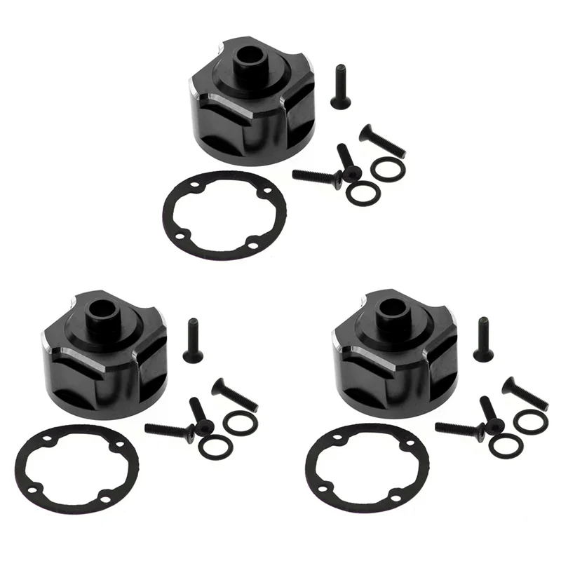 Custodia Differenziale In Alluminio Da 3 Pezzi 9581 Per 1/8 Traxxas Sledge Rc Car Upgrade Accessori Per Parti, 2