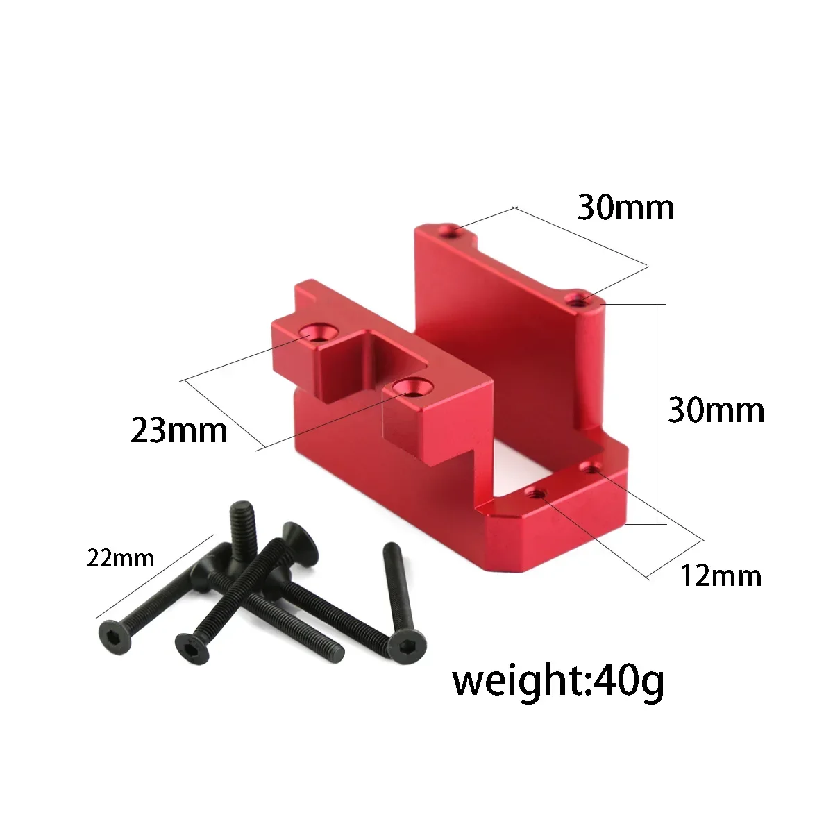 Pigrc Metal Servo Mount Per Traxxas Sledge 1/8 Rc Car Upgrade Parts Accessori