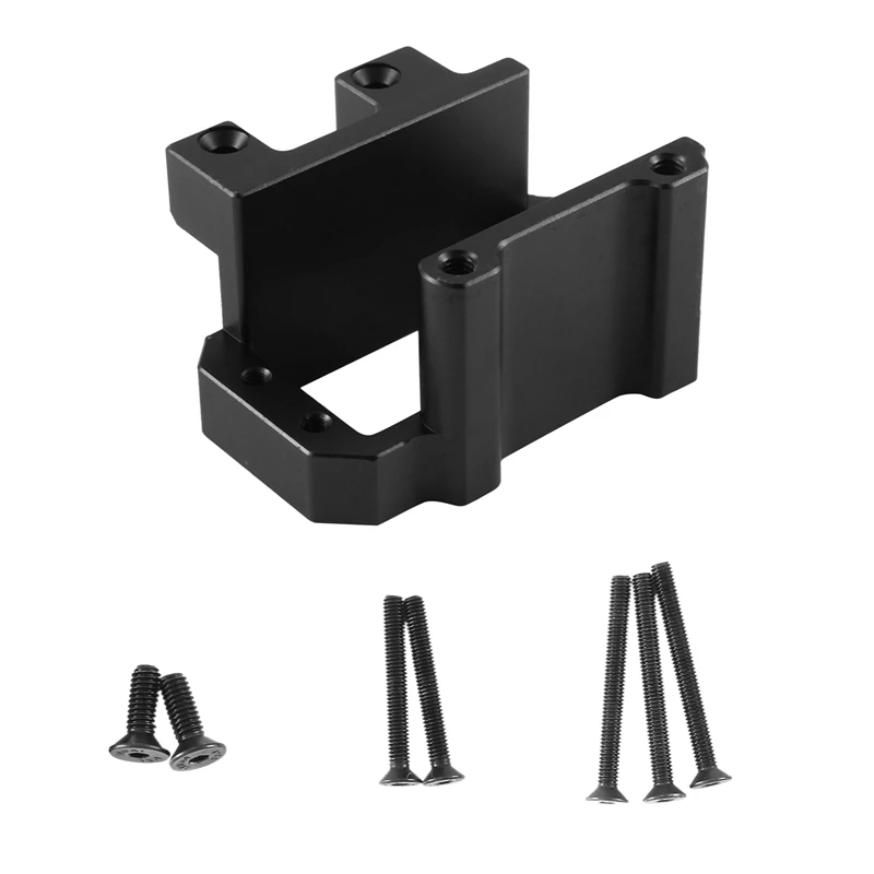 Servo Base Per 1/8 Traxxas Sledge 95076-4 Rc Car Upgrade Accessori Per Parti, Nero