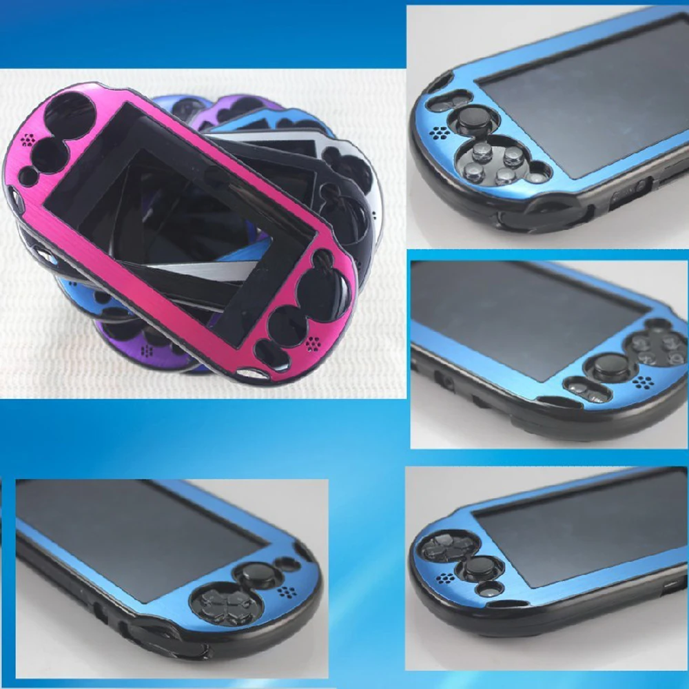 Scatola Console Di Gioco Custodia Protettiva In Alluminio Sostituzione Shell Gamepad Per Accessori Cover Sony/ Playstation /Psp Vita 2000