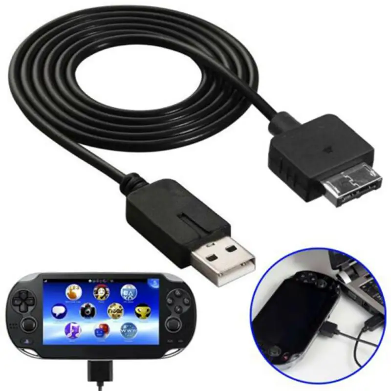Cavo Di Ricarica Usb Da 1M Per Cavo Di Ricarica Per Sincronizzazione Dati Ps Vita Caricabatterie Psv Psp Vita Per Cavo Di Trasferimento Dati Per Conso