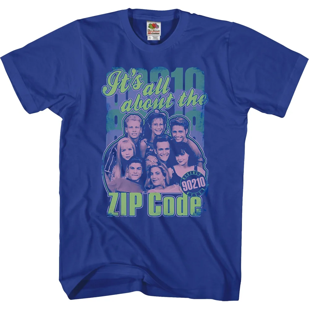 È Tutto Sulla Maglietta Con Codice Zip Beverly Hills 90210