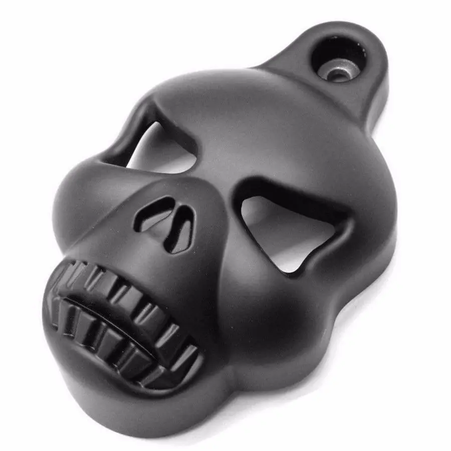 Skull Horn Per Harley Big Twin V-Rods Sportster Dyna Softail 1992-2014