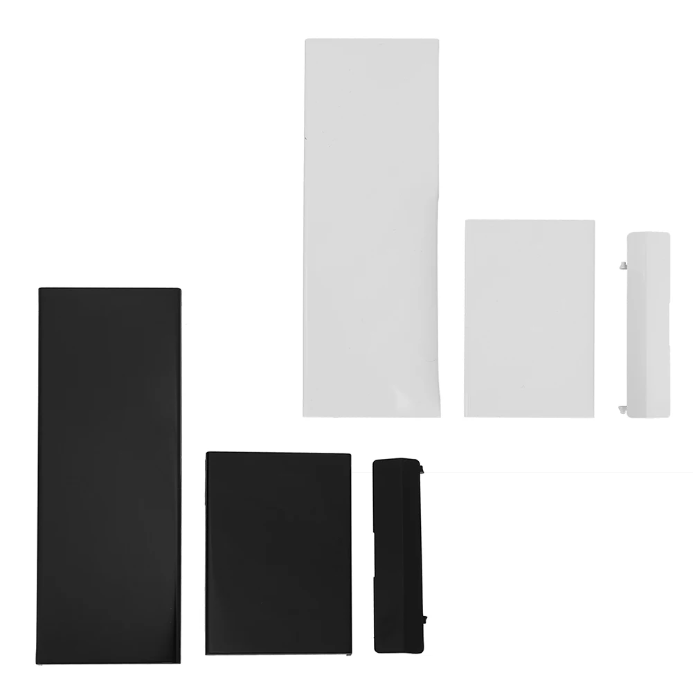 3 In 1 Memory Card Door Slot Cover Sostituzione Memory Card Door Slot Cover Coperchi Accessori Per Console Di Gioco Adatti Per Nintendo Wii