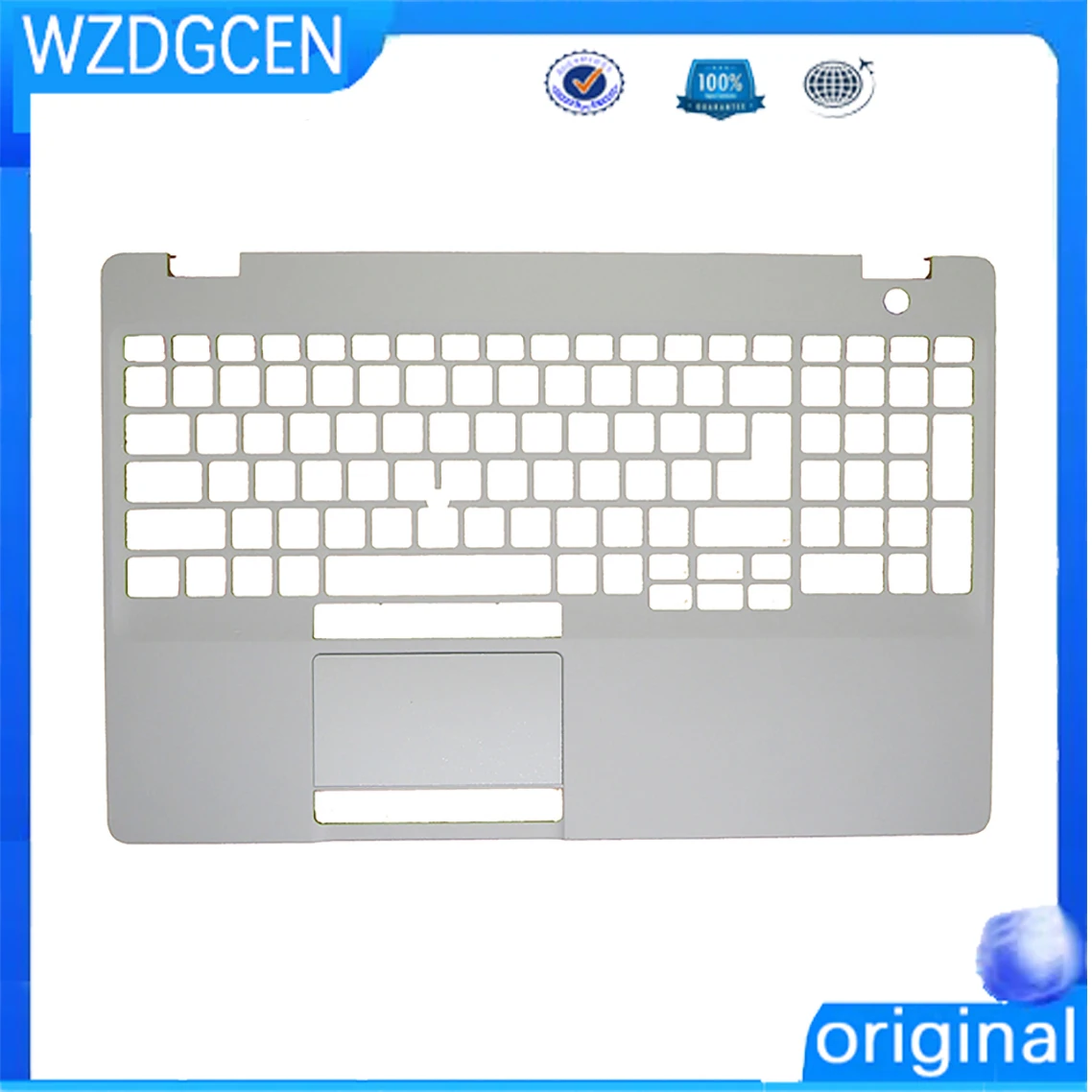 Coperchio Superiore Poggiapolsi Originale Argento Usato Per Guscio Per Laptop Dell Latitude 5511 / Precision 3551