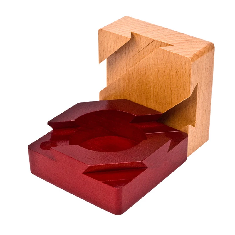 Scatola Magica In Legno Puzzle Secret Hidden Storage Luban Lock Giocattoli Intellettuali Educativi Juegos De Ingenio Madera